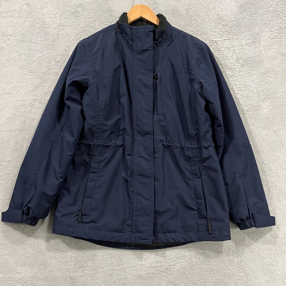 Eddie Bauer Weatheredge Jacket‎ Womens XS Petite Waterproof Insulated Outdoors